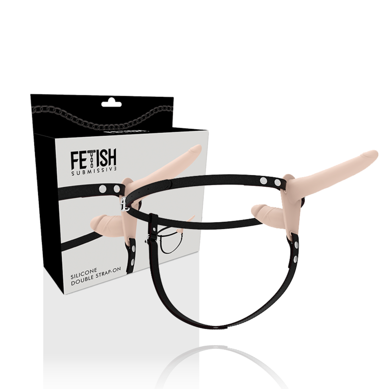 Fetish Submissive Harness Double Penetration Flesh | Niks.fi verkkokauppa