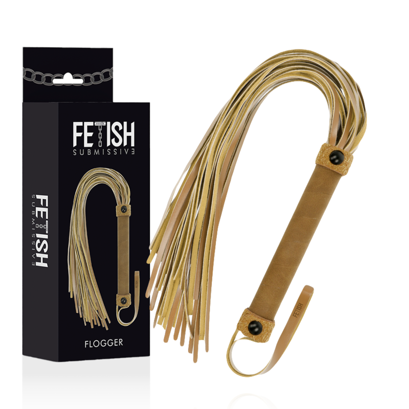 Fetish Submissive Origen Vegan Leather Whip | Niks.fi verkkokauppa