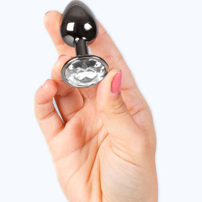 Secretplay Gunmetal Butt Plug Small Size 7 Cm | Niks.fi verkkokauppa
