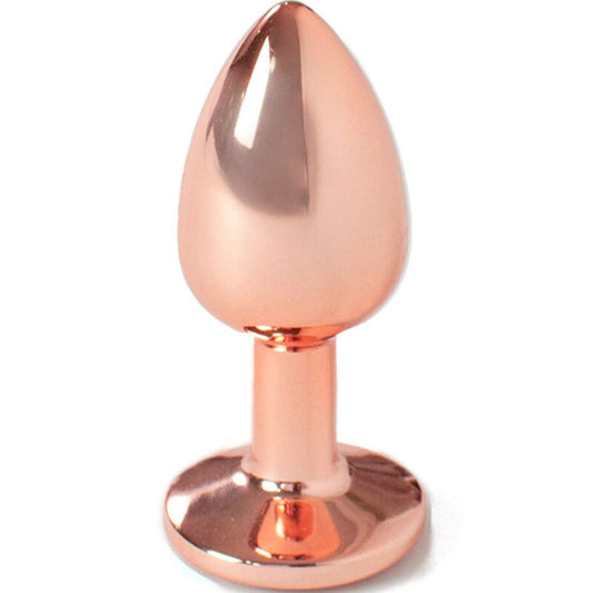 Secretplay Metal Butt Plug Rose Gold Small Size 7 Cm | Niks.fi verkkokauppa