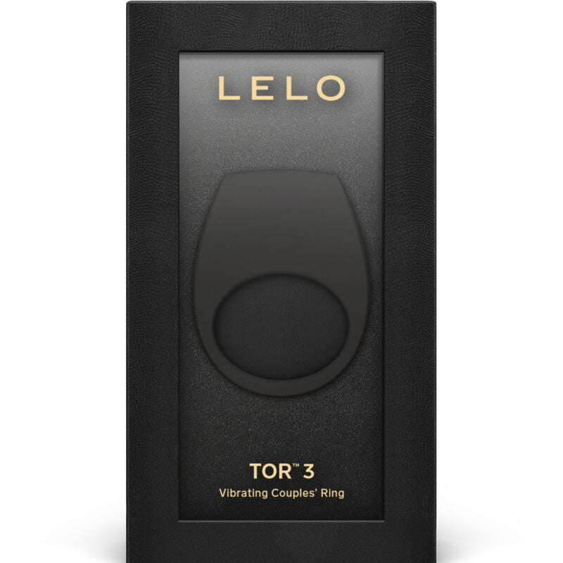 Lelo Tor 3 Black Vibrator Ring | Niks.fi verkkokauppa