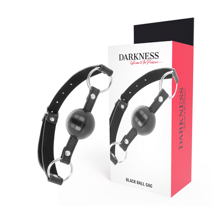Darkness Black Ball Gag | Niks.fi verkkokauppa