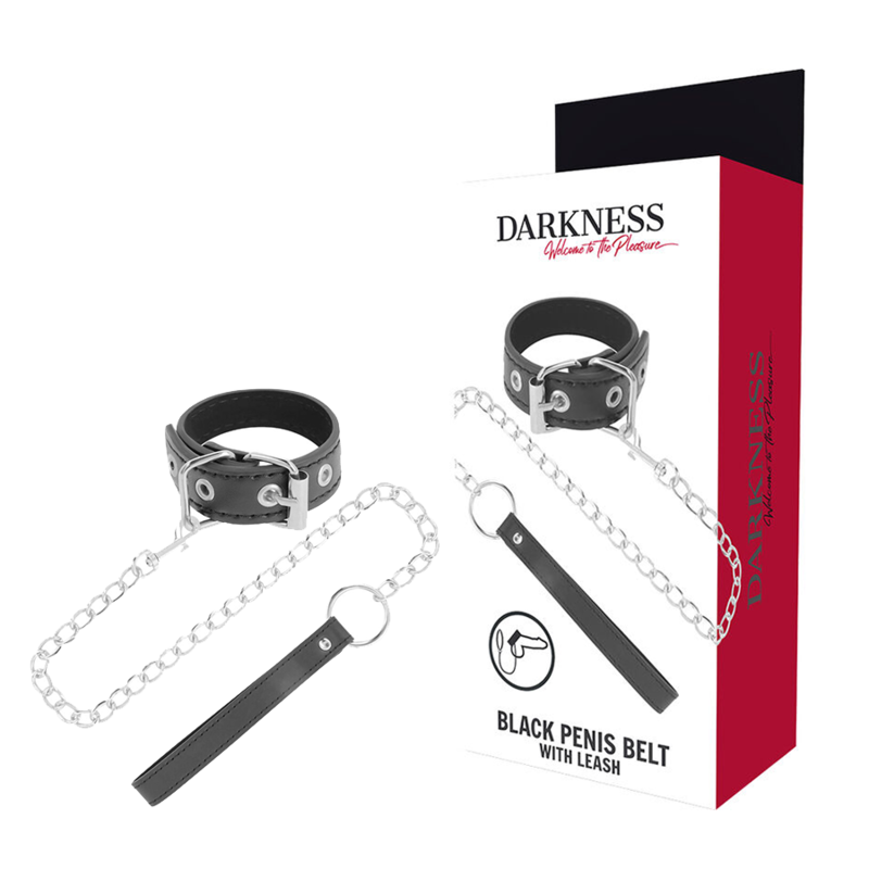 Darkness Penis Ring With Strap | Niks.fi verkkokauppa
