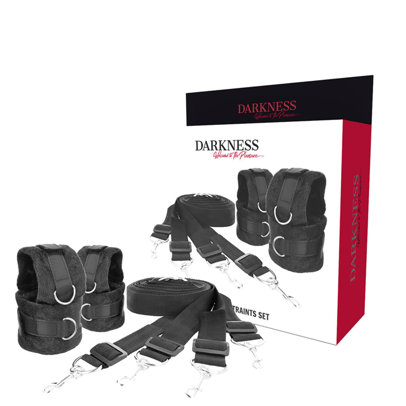 Darkness Bed Ties Set | Niks.fi verkkokauppa