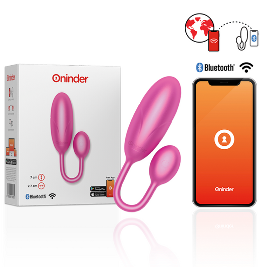 Oninder Denver Vibrating Egg Pink 7 X 2.7 Cm Free App | Niks.fi verkkokauppa