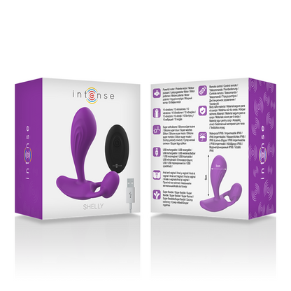 Intense Shelly Plug Anal Remote Control Purple | Niks.fi verkkokauppa