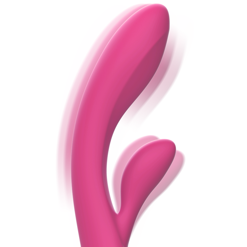 Luigi Rabbit Vibraattori Pinkki Silikoni | Niks.fi verkkokauppa