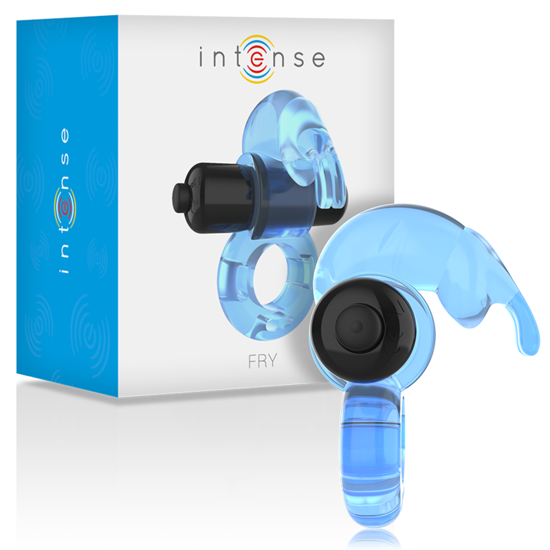Intense Fry Blue Vibrating Ring | Niks.fi verkkokauppa