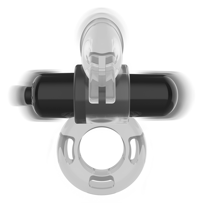 Intense Fry Transparent Vibrating Ring | Niks.fi verkkokauppa