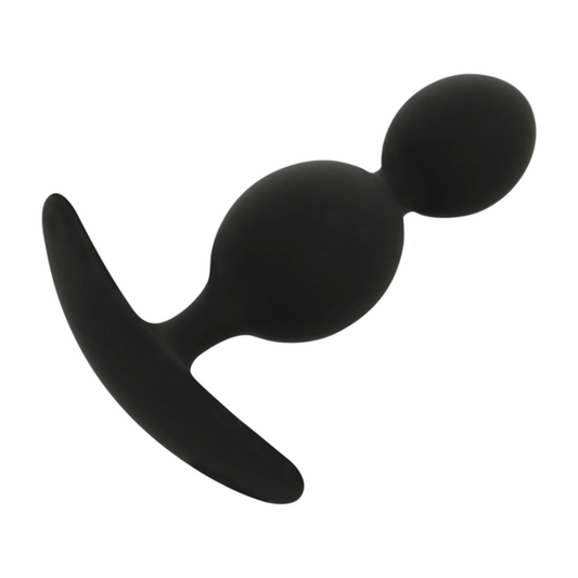Black&Silver Orson Plug Silicone 2 Anal Waves 9 Cm | Niks.fi verkkokauppa
