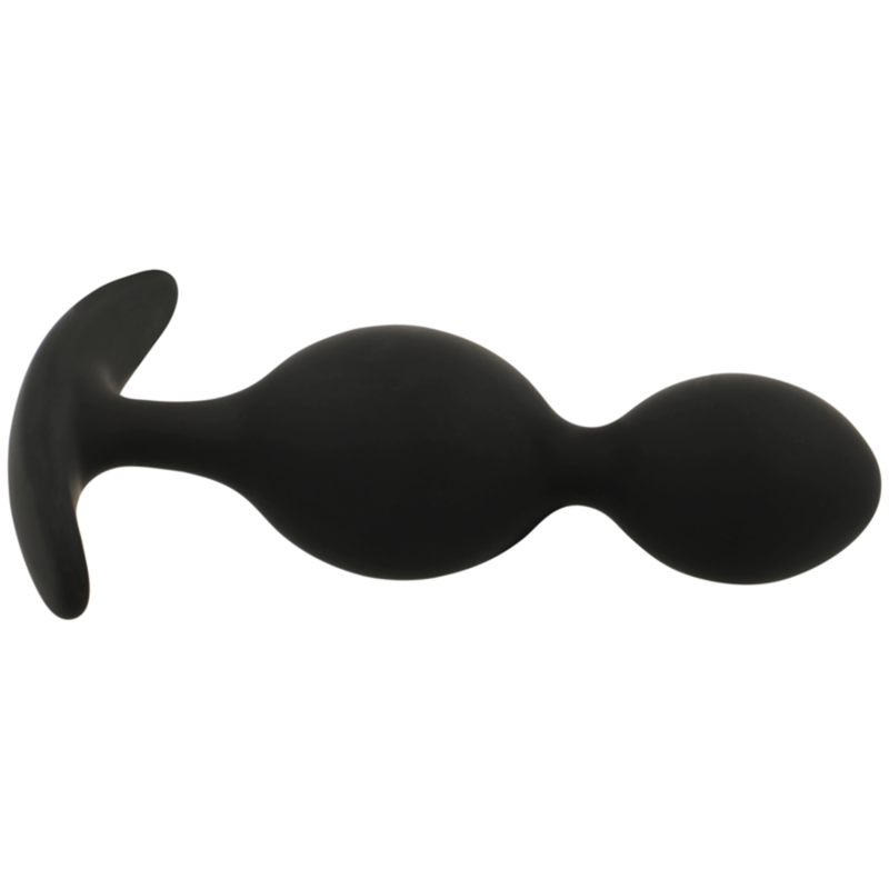Black&Silver Orson Plug Silicone 2 Anal Waves 9 Cm | Niks.fi verkkokauppa