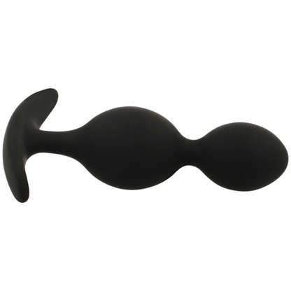 Black&Silver Orson Plug Silicone 2 Anal Waves 9 Cm | Niks.fi verkkokauppa