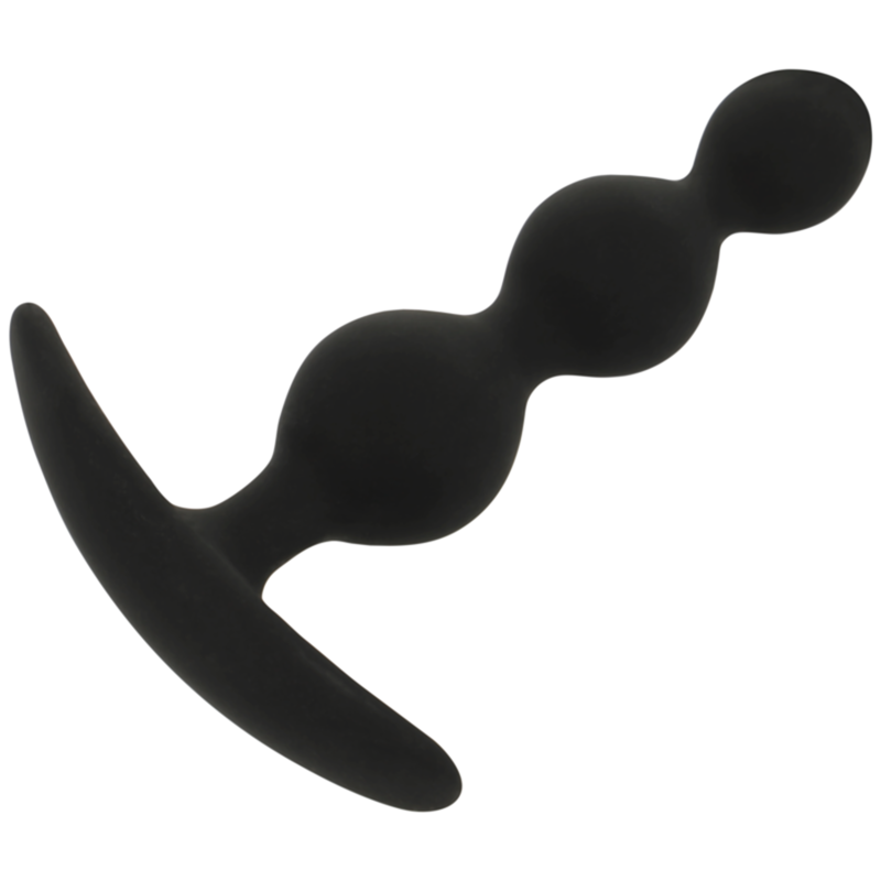 Black&Silver Rupert Anal Ball Chain 10 Cm | Niks.fi verkkokauppa
