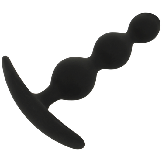 Black&Silver Rupert Anal Ball Chain 10 Cm | Niks.fi verkkokauppa
