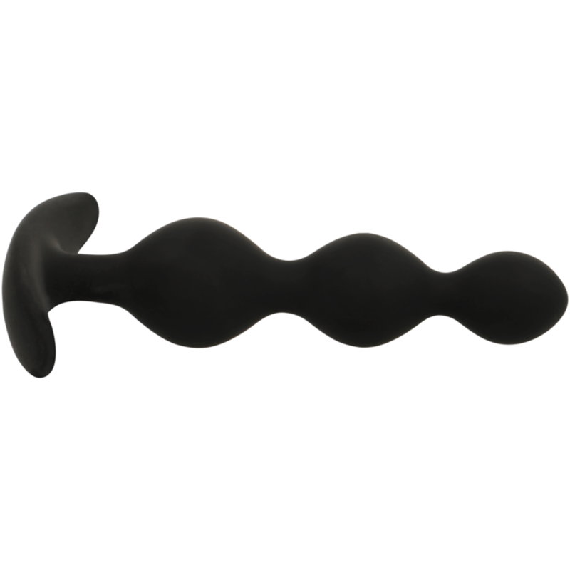 Black&Silver Rupert Anal Ball Chain 10 Cm | Niks.fi verkkokauppa