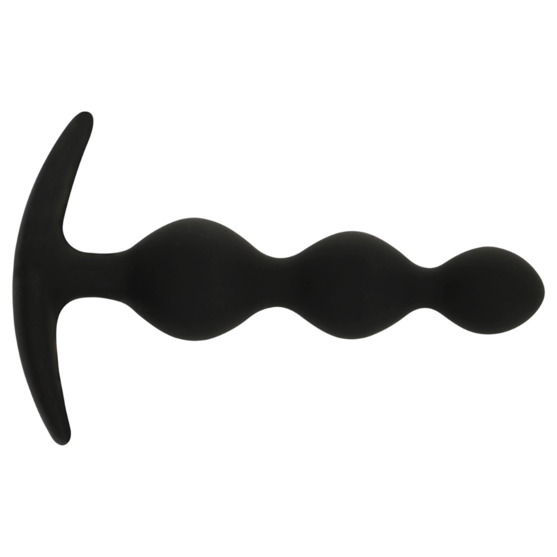 Black&Silver Rupert Anal Ball Chain 10 Cm | Niks.fi verkkokauppa