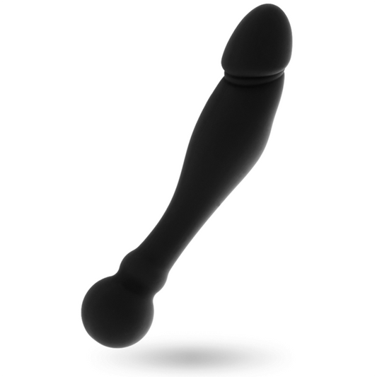 Black&Silver Karl G-Point Stimulating Dildo 18 Cm | Niks.fi verkkokauppa