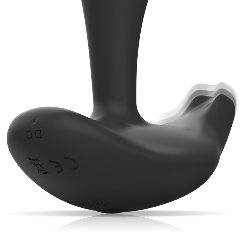 Black&Silver Dwayne Anal Plug Silicone Remote Control | Niks.fi verkkokauppa