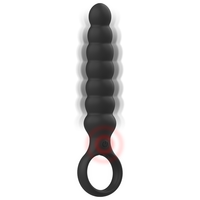 Black&Silver Bob Powerful Silicone Anal Dilator | Niks.fi verkkokauppa
