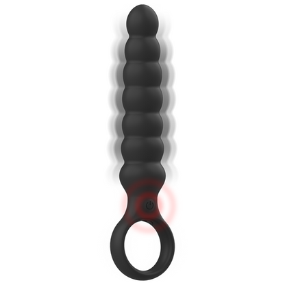 Black&Silver Bob Powerful Silicone Anal Dilator | Niks.fi verkkokauppa