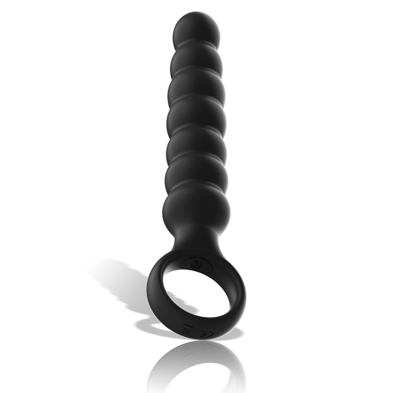 Black&Silver Bob Powerful Silicone Anal Dilator | Niks.fi verkkokauppa