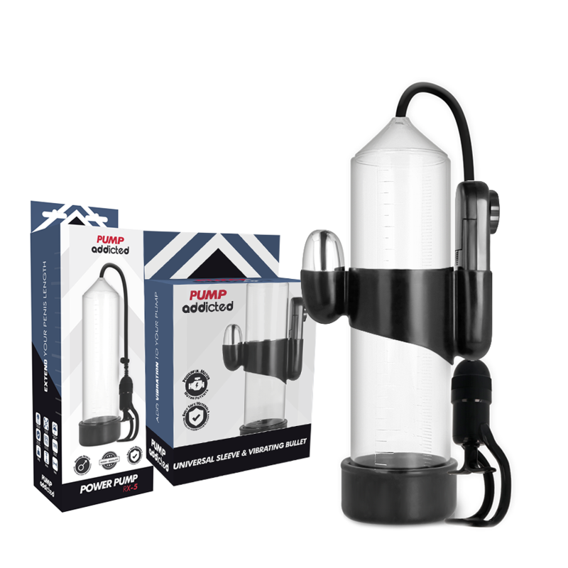 Rx5 Transparent Vibraattoripumppu | Niks.fi verkkokauppa