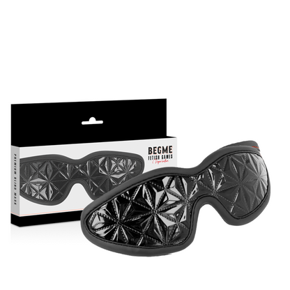 Begme Black Edition Premium Blind Mask With Neoprene Lining | Niks.fi verkkokauppa