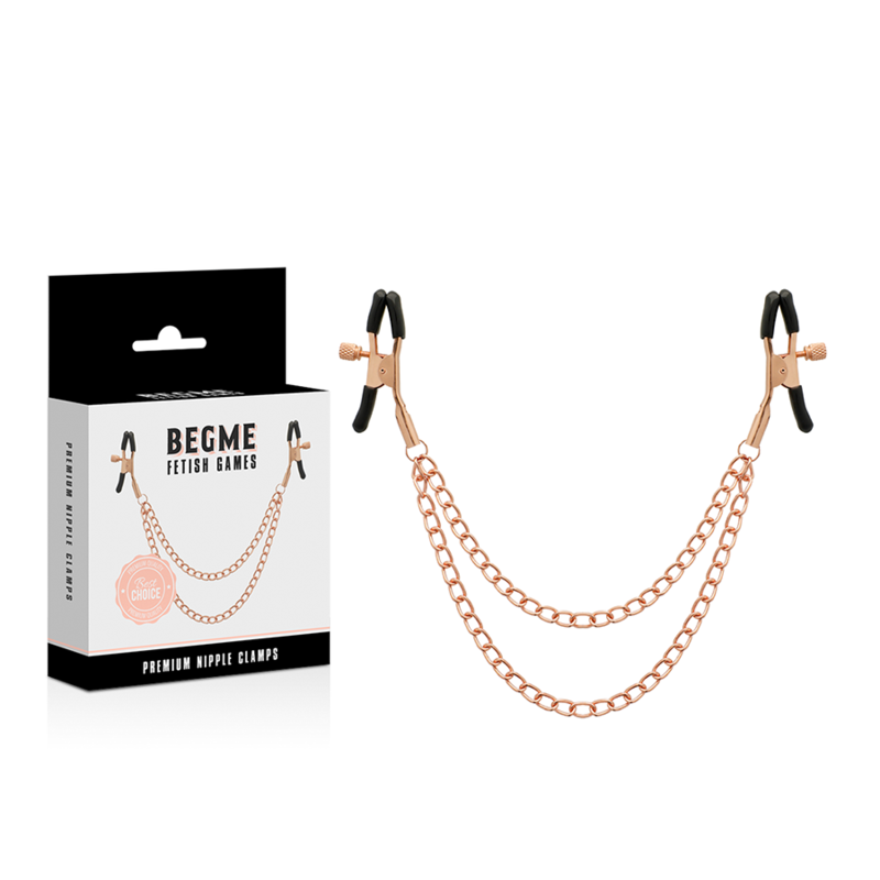 Begme Black Edition Premium Nipple Clamps | Niks.fi verkkokauppa