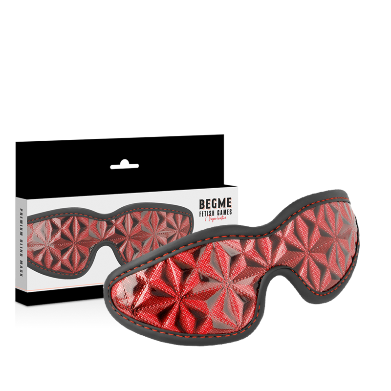 Begme Red Edition Premium Blind Mask With Neoprene Lining | Niks.fi verkkokauppa