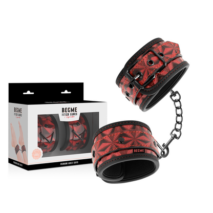 Begme Red Edition Premium Ankle Cuffs With Neoprene Lining | Niks.fi verkkokauppa