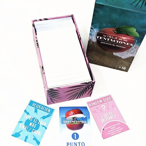 La Isla De Las Tentaciones Official Card Game Es | Niks.fi verkkokauppa