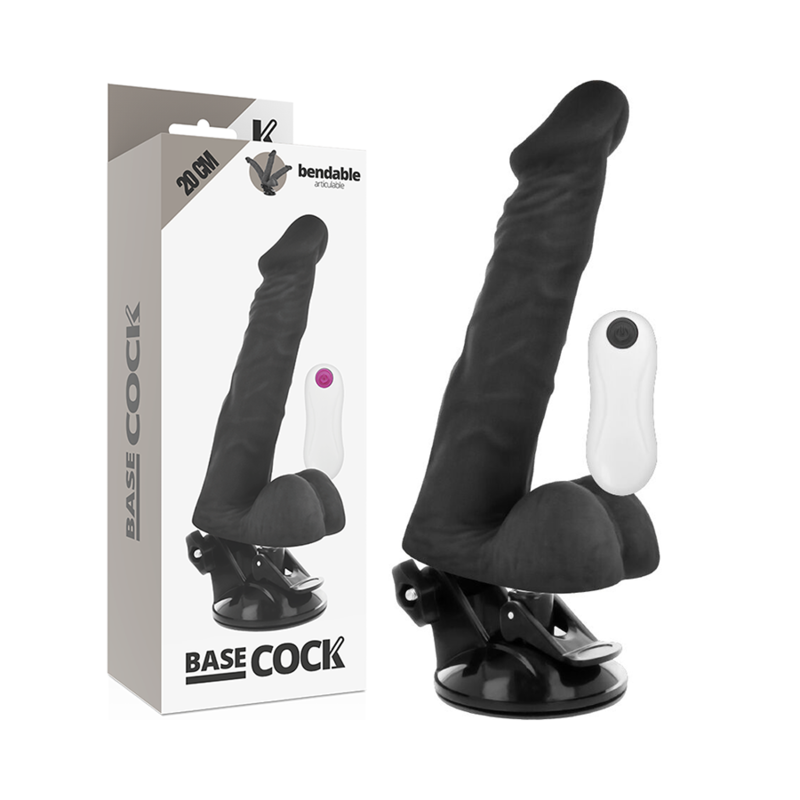 Basecock Realistic Articulable Remote Control Black 20 Cm O- 4.5 Cm | Niks.fi verkkokauppa