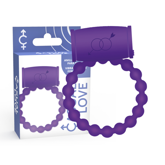 Casual Love 25 Couple Vibrator Ring Violet | Niks.fi verkkokauppa