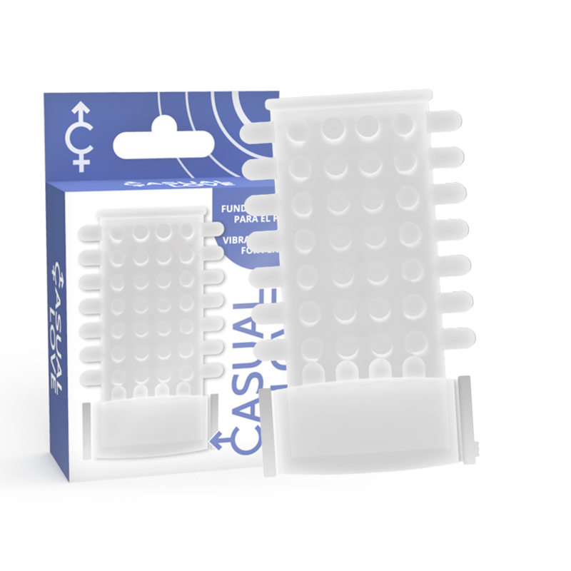 Casual Love Ring Vibrating Sleeve Transparent | Niks.fi verkkokauppa