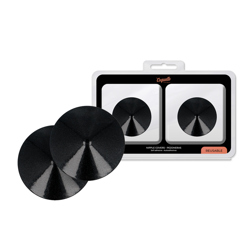 Coquette Chic Desire Black Circles Nipple Cover | Niks.fi verkkokauppa