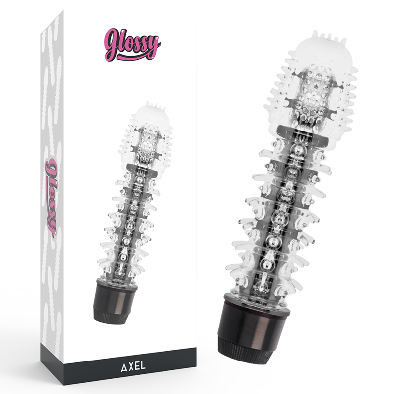Glossy Axel Black Vibrator | Niks.fi verkkokauppa