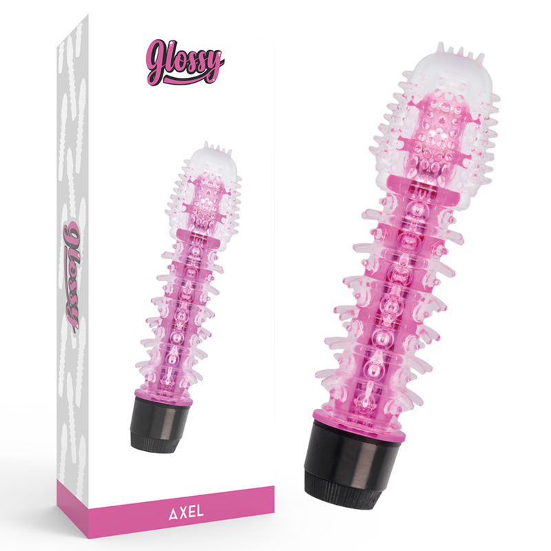 Glossy Axel Vibrator Pink | Niks.fi verkkokauppa