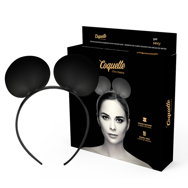 Coquette Chic Desire Headband With Mouse Ears | Niks.fi verkkokauppa