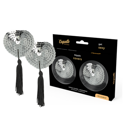 Coquette Chic Desire Silver Nipple Cover | Niks.fi verkkokauppa