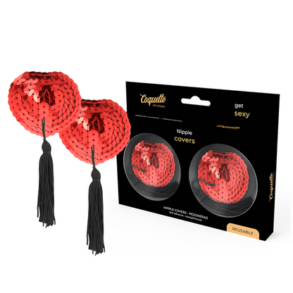 Coquette Chic Desire Red Nipple Cover | Niks.fi verkkokauppa