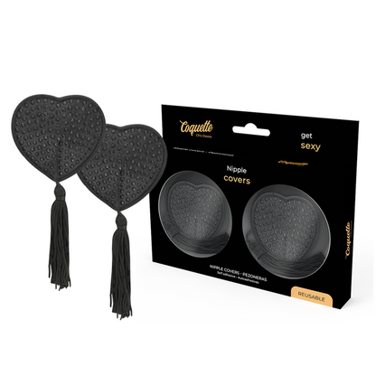 Coquette Chic Desire Black Nipple Covers | Niks.fi verkkokauppa
