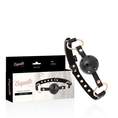 Coquette Chic Desire Fantasy Breathable Vegan Leather Gag | Niks.fi verkkokauppa