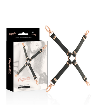 Coquette Chic Desire Fantasy Hog Tie Vegan Leather | Niks.fi verkkokauppa