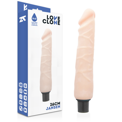 Loveclone Jansen Self Lubrication Vibrator 26 Cm -O 4.2 Cm | Niks.fi verkkokauppa