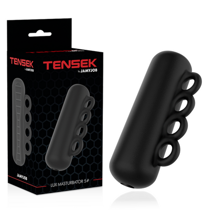 Jamyjob Extreme Tensek 5 Masturbator Black | Niks.fi verkkokauppa
