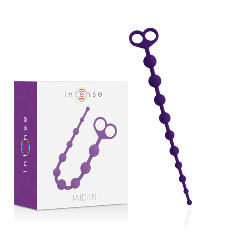 Intense Jaiden Anal Beads Lilac | Niks.fi verkkokauppa