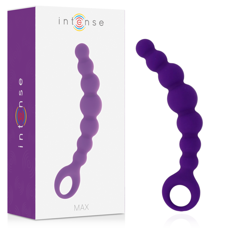 Intense Anal Beads Max Lilac | Niks.fi verkkokauppa