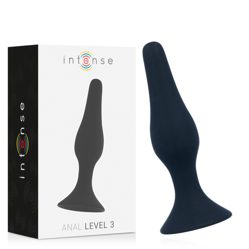 Intense Anal Level 3 12.5Cm Black | Niks.fi verkkokauppa