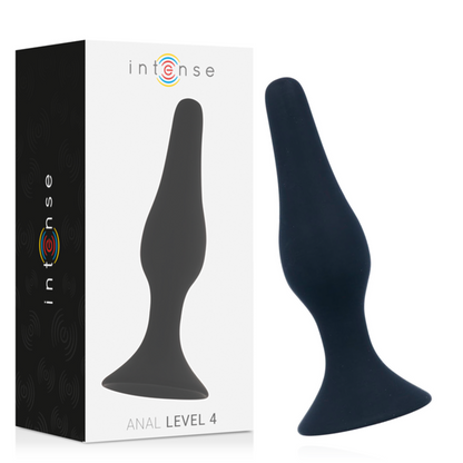 Intense Anal Level 4 15.5Cm Black | Niks.fi verkkokauppa