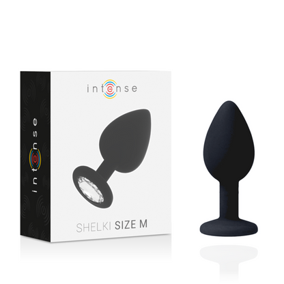 Intense Shelki M Anal Plug Black | Niks.fi verkkokauppa